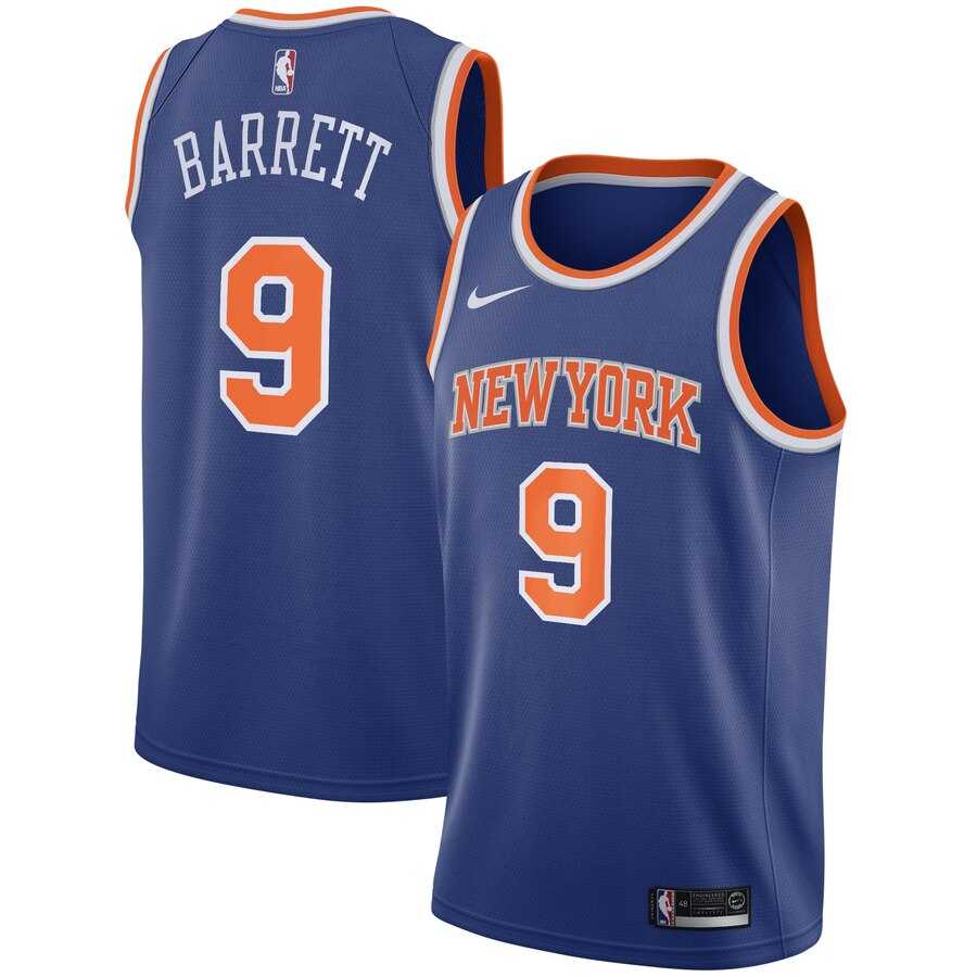 Knicks 9 R.J. Barrett Royal 2019 NBA Draft First Round Pick Nike Swingman Jersey,We sell and wholesale Knicks 9 R.J. Barrett Royal 2019 NBA Draft First Round Pick Nike Swingman Jersey on line form chian!